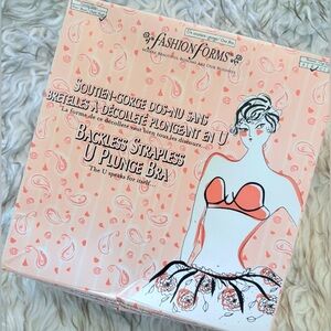 Backless, Strapless U Plunge Bra